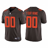 Customized Men & Women & Youth Nike Browns New Brown Vapor Untouchable Limited Jersey,baseball caps,new era cap wholesale,wholesale hats